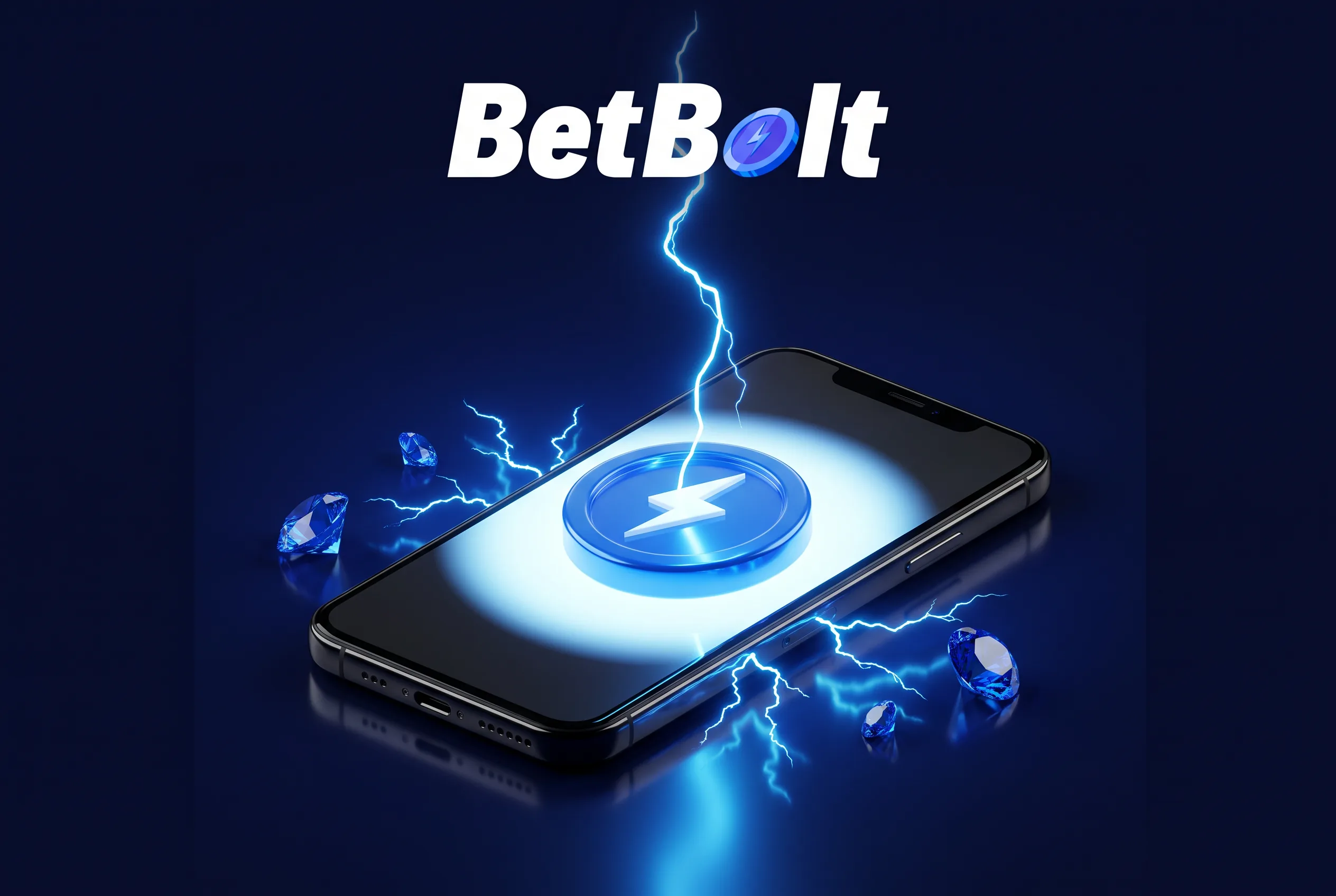 BetBolt mobile play shown on a smartphone